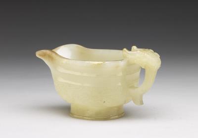 图片[2]-Jade yi water vessel, Qing dynasty (1644-1911)-China Archive